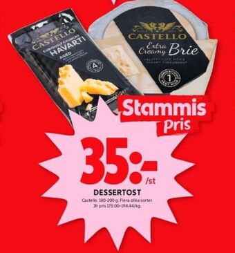 ICA Kvantum Castello brie erbjuda