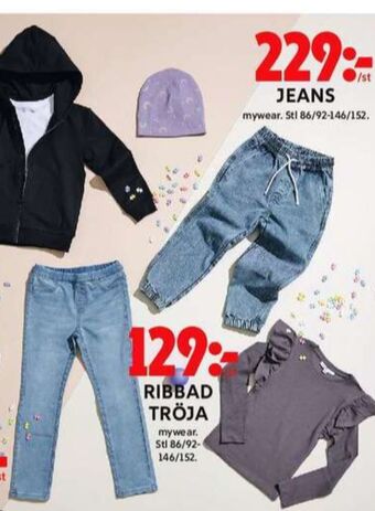 ICA Maxi Mywear jeans erbjuda