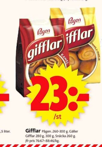 ICA Supermarket Gifflar erbjuda