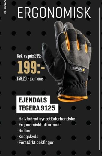 Tegera arbetshandskar