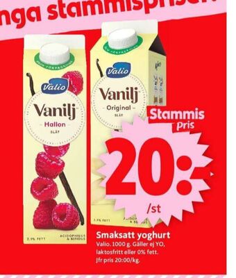 ICA Supermarket Valio yoghurt erbjuda