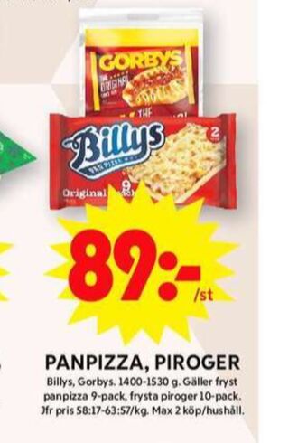 Gorbys piroger