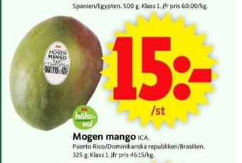 ICA Supermarket Ica mango erbjuda