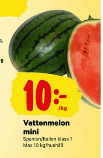 City Gross Vattenmelon erbjuda