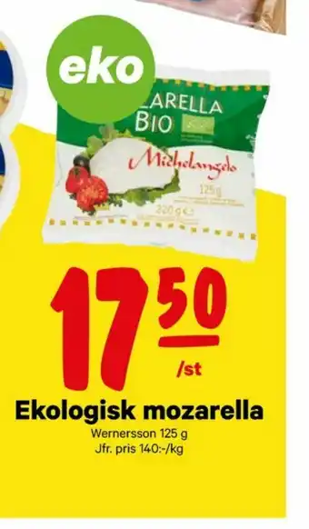 City Gross Wernerssons Mozzarella erbjuda