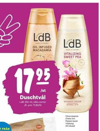 City Gross LdB Duschtvål erbjuda