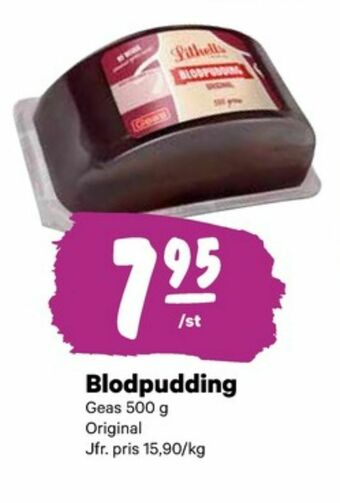 City Gross Geas Blodpudding erbjuda