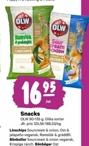 City Gross OLW Snacks erbjuda