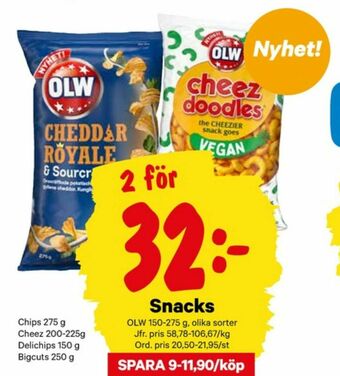 City Gross OLW Chips erbjuda
