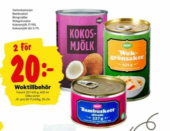 City Gross Favorit Kokosmjölk erbjuda