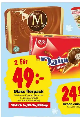 City Gross GB Magnum Glasspinnar erbjuda