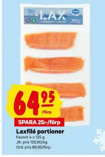 City Gross Favorit Laxfilé erbjuda