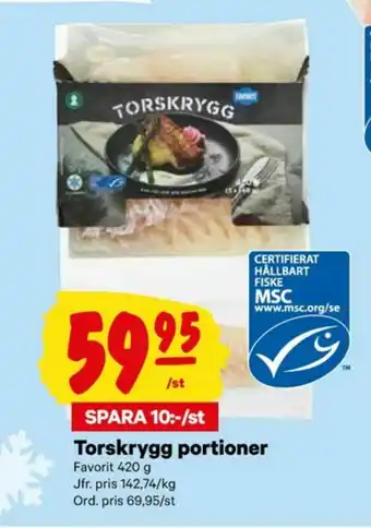 City Gross Favorit Torskfilé erbjuda