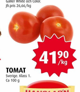 Handlar'n Tomater erbjuda