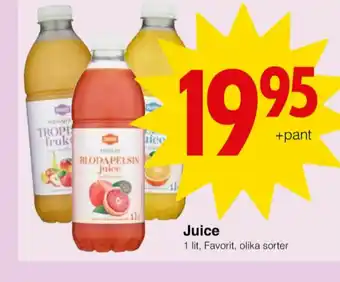 Matöppet Favorit Juice erbjuda