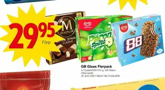 GB Päronsplitt Glasspinnar