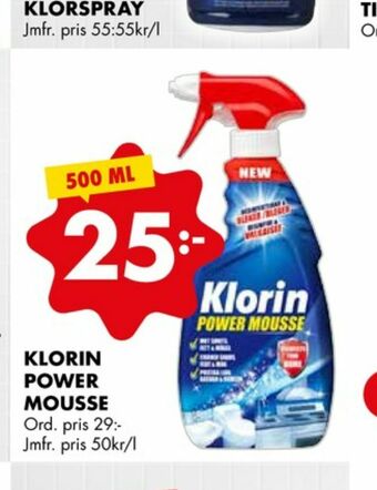 ÖoB Klorin Rengöringsmedel erbjuda