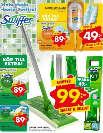 ÖoB Swiffer Mopp erbjuda