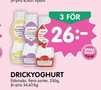Tempo Eldorado Drickyoghurt erbjuda