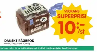 Tempo Garant Rågbröd erbjuda