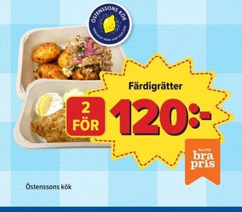Östenssons Färdigrätter erbjuda