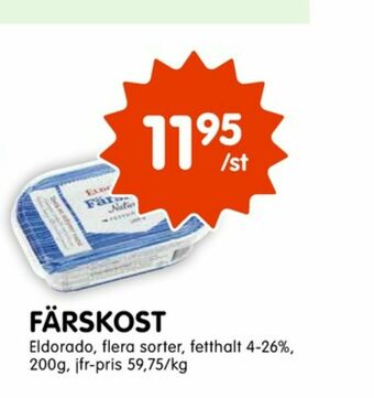 Tempo Eldorado Färskost erbjuda
