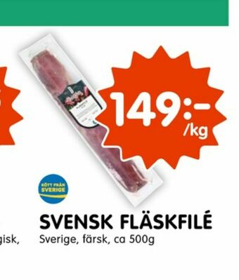 Tempo Dalsjöfors Fläskfilé erbjuda