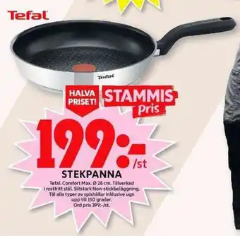 ICA Maxi Tefal Stekpanna Ø 28cm erbjuda