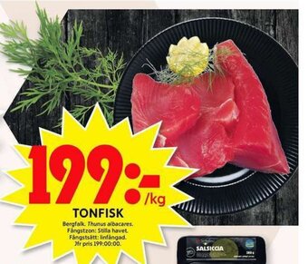 ICA Maxi Bergfalk Tonfisk erbjuda
