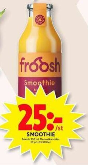 ICA Maxi Froosh Smoothie 750ml erbjuda