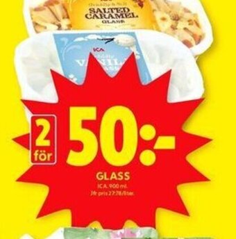 ICA Kvantum Glass erbjuda