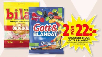 Ahlgrens bilar, Gott & Blandat 110-210g