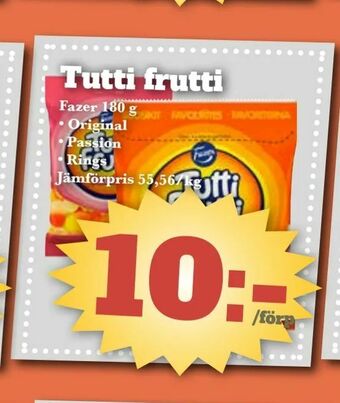 Bonum Matmarknad Tutti frutti erbjuda