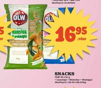 Bonum Matmarknad Snacks erbjuda