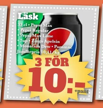 Bonum Matmarknad Läsk erbjuda
