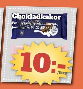 Bonum Matmarknad Chokladkakor erbjuda