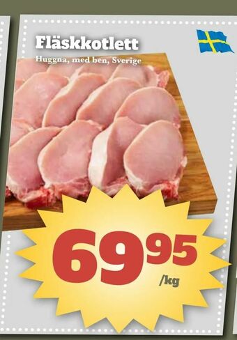 Bonum Matmarknad Fläskkotlett erbjuda