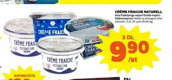 Coop Crème fraiche naturell erbjuda