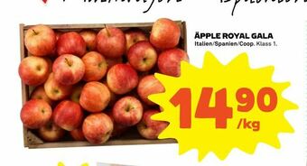 Coop Äpple royal gala erbjuda