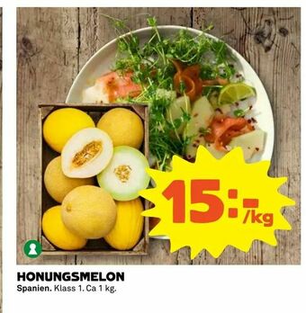 Coop Extra Honungsmelon erbjuda