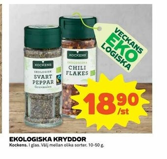 Coop Extra Ekologiska kryddor erbjuda