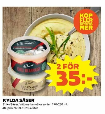 Coop Extra Kylda såser erbjuda