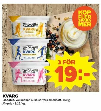 Coop Extra Kvarg erbjuda