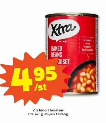 Coop Forum Vita bönor i tomatsås erbjuda