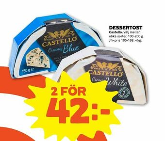 Coop Forum Dessertost erbjuda