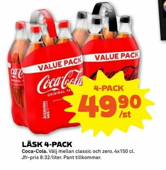 Coop Forum Läsk 4-pack erbjuda