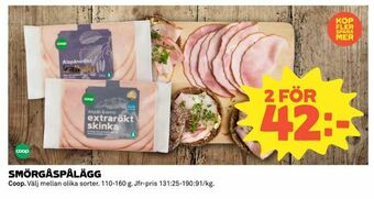 Coop Nära Smörgåspålägg erbjuda