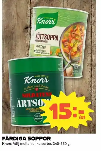 Coop Nära Färdiga soppor erbjuda