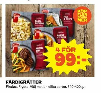 Coop Daglivs Färdigrätter erbjuda