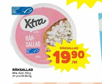Coop Extra Räksallad erbjuda